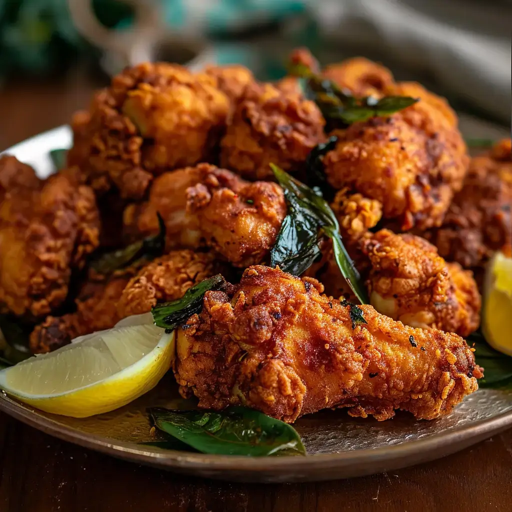 Kerala Style Fried Chicken Recipe
