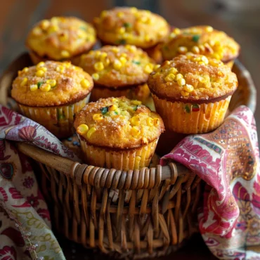 Masala Cornbread Muffins Recipe