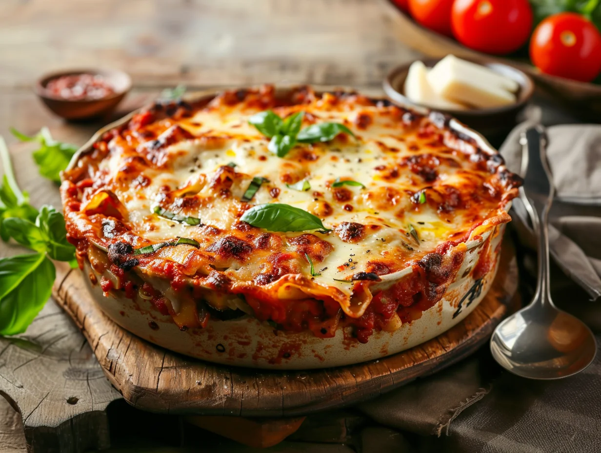Vegetarian Lasagna - Step by Step Recipe
