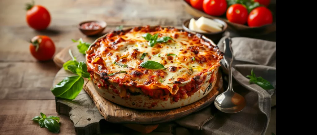 Vegetarian Lasagna - Step by Step Recipe